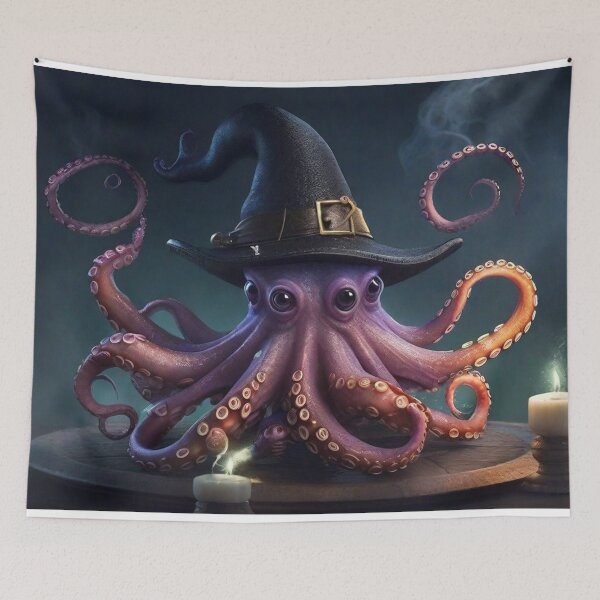 Item preview, Fintastic Halloween Sea Creatures - Spooky and Sweet Ocean Animal Designs designed and sold by blue-planet-art.