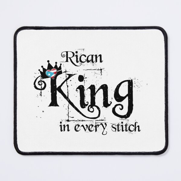 Item preview, Puerto Rican gifts - Rican King in every stitch designed and sold by obedtheartist.