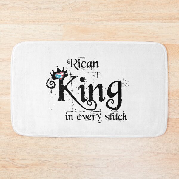 Item preview, Puerto Rican gifts - Rican King in every stitch  designed and sold by obedtheartist.