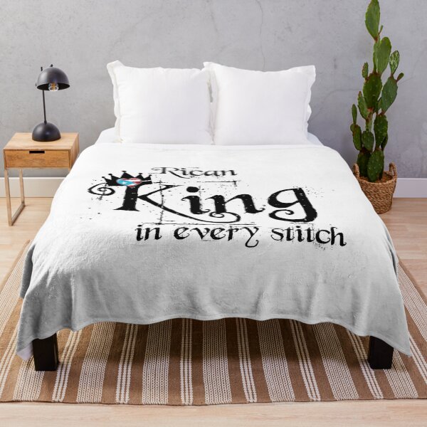 Item preview, Puerto Rican gifts - Rican King in every stitch  designed and sold by obedtheartist.