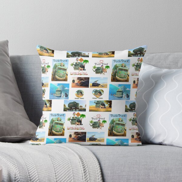 Dump Truck Shaped Pillow, Lorry Cushion for Kids, Decorative