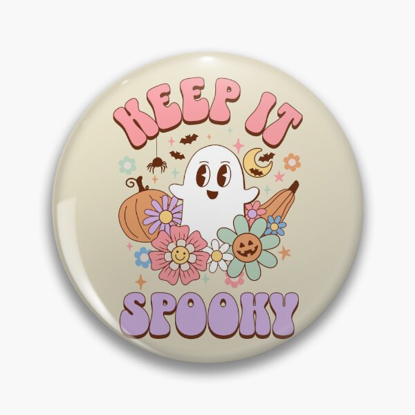 Item preview, Keep it Spooky Kawaii Ghost Halloween Preppy Aesthetic designed and sold by PUFFYP.