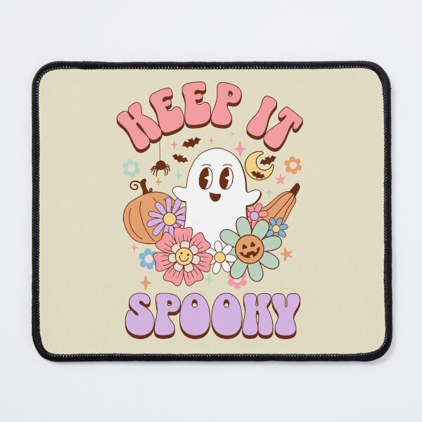 Item preview, Keep it Spooky Kawaii Ghost Halloween Preppy Aesthetic designed and sold by PUFFYP.