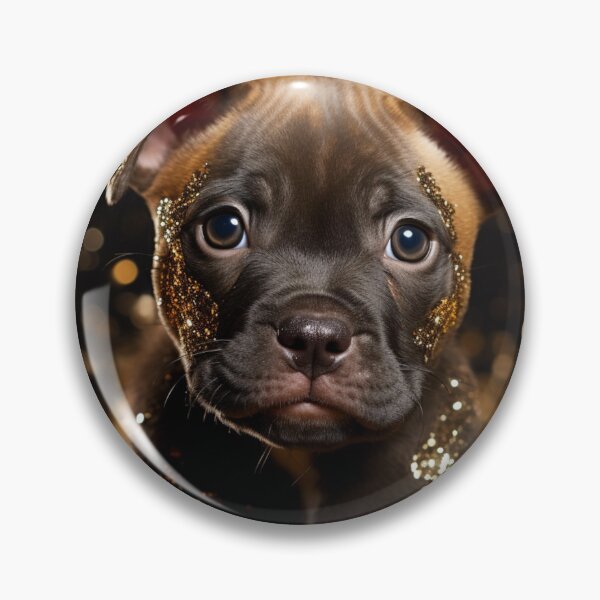 Artikelvorschau, Glitzer-Staffy entworfen und verkauft von Nocturne Paws.