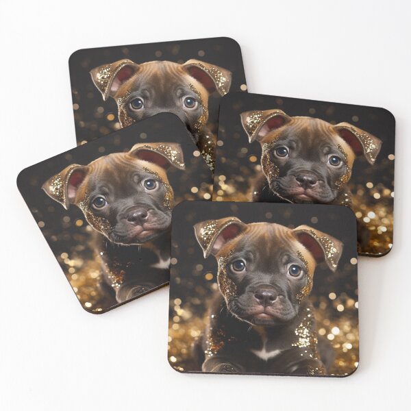 Item preview, Glitter Staffy designed and sold by Nocturne  Paws.