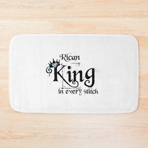 Item preview, Rican King in every stitch- Puerto Rico Flag Gift designed and sold by obedtheartist.