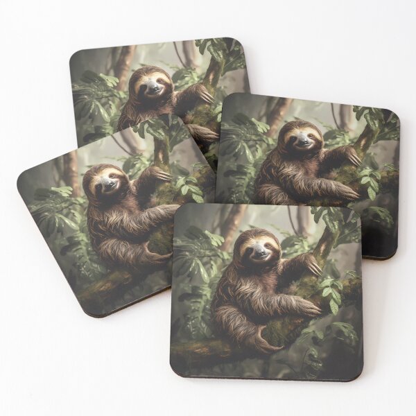 Item preview, Happy Sloth in the Jungle designed and sold by Kristylynn757.