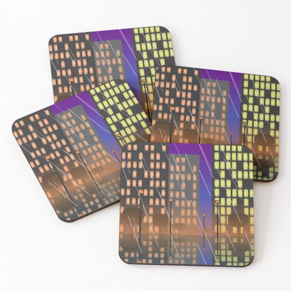 Item preview, Evening at The Rainy City designed and sold by MusicArtAndGrind.