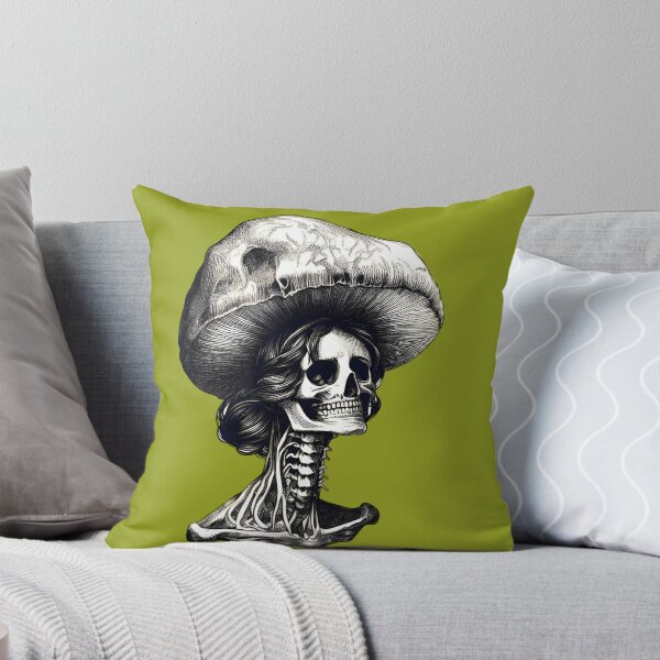 Item preview, Dead Mushroom skull designed and sold by glittercuts.