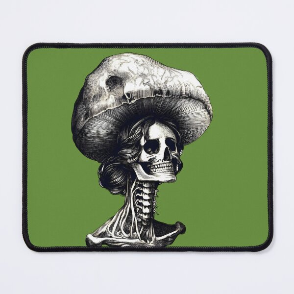 Item preview, Dead Mushroom skull designed and sold by glittercuts.