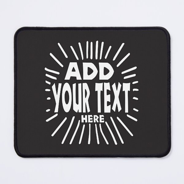 Item preview, Custom Add Your Text Personalized for Men & Women Cotton Tee designed and sold by shaderepublic.