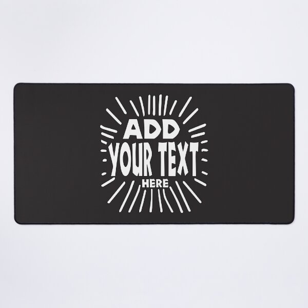 Item preview, Custom Add Your Text Personalized for Men & Women Cotton Tee designed and sold by shaderepublic.