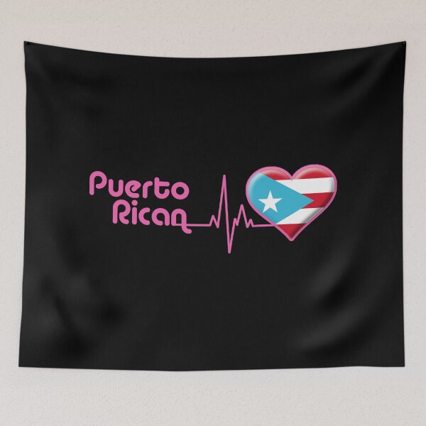 Item preview, Puerto Rico Flag design - Puerto Rican heartbeat  designed and sold by obedtheartist.