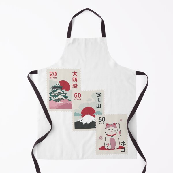 Artikelvorschau, Briefmarken aus Japan (Nippon) entworfen und verkauft von DoodleNestArt.