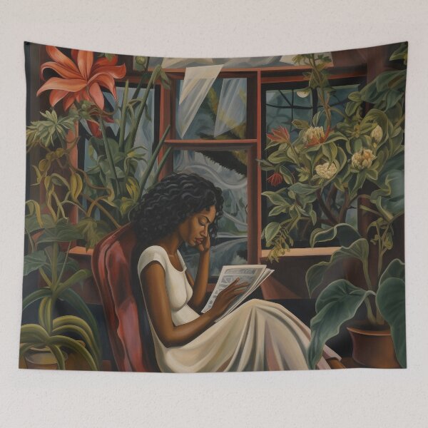 Item preview, In Her Greenhouse She is at Peace designed and sold by YoPedro.