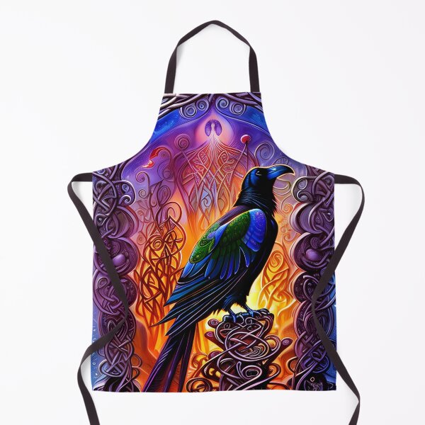 Item preview, Fiery Celtic Raven designed and sold by DesignsBuyGem.