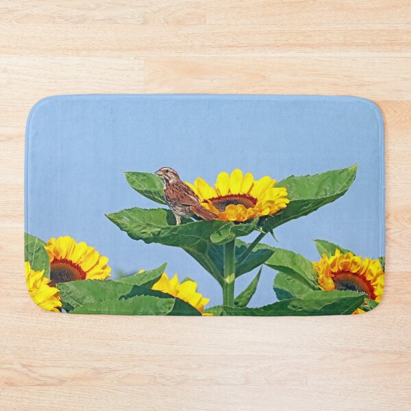 Item preview, Sparrow And Sunflowers designed and sold by Deb Oppermann.