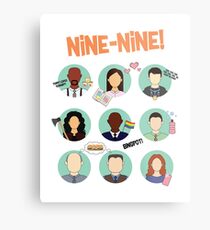 Brooklyn Nine Nine Metal Print