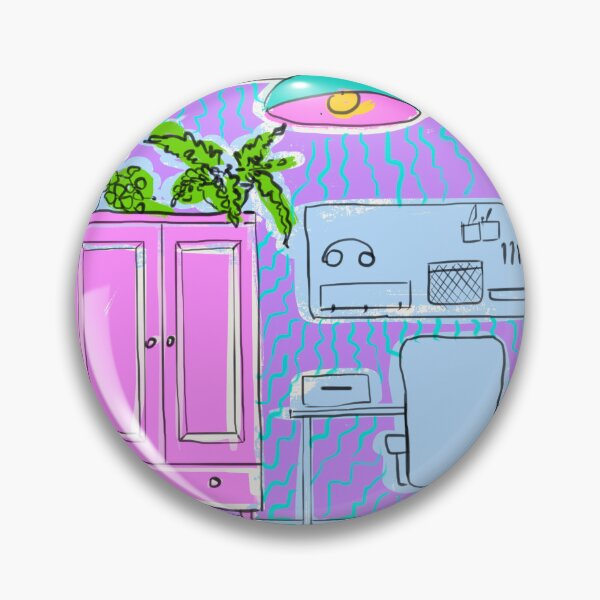 Item preview, Woman artist illustration, room designed and sold by Art-Milena.