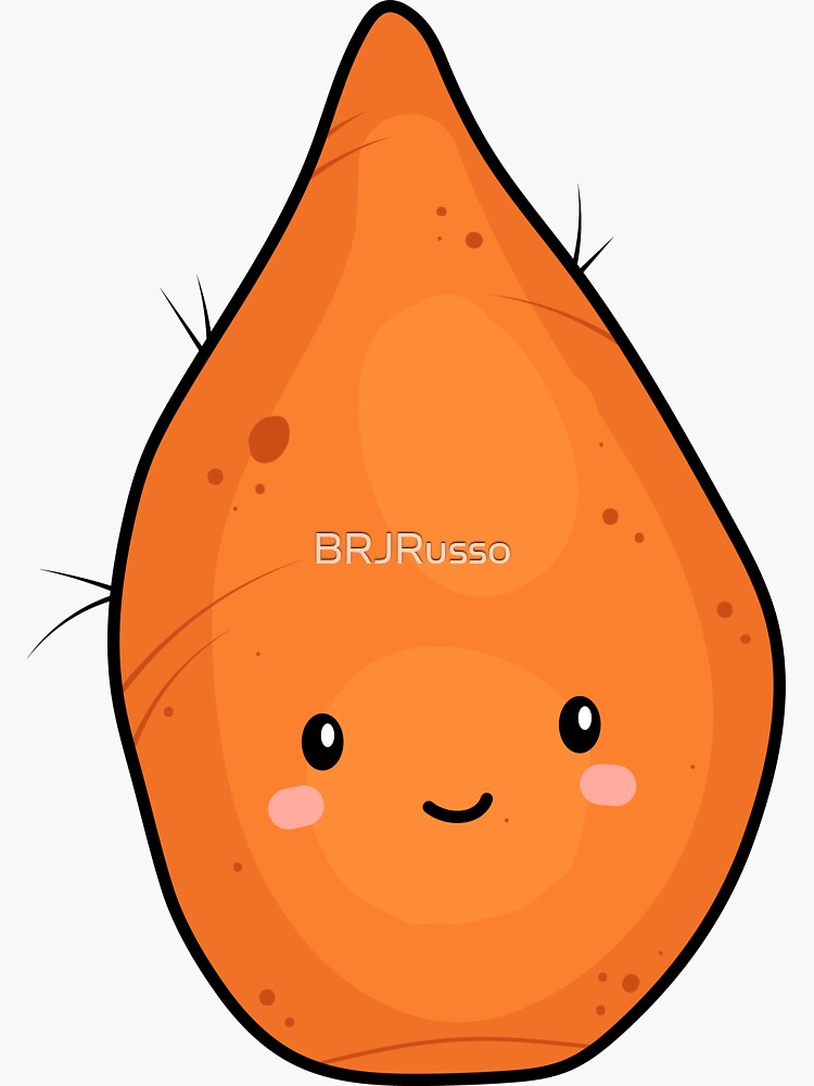 Thumbnail 3 of 3, Sticker, Yam designed and sold by BRJRusso.