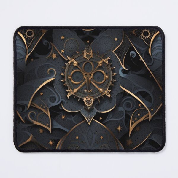 Item preview, Clockwork (Black & Gold) designed and sold by NocfyArtShop.