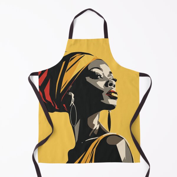 Item preview, Poised Between Times, African Woman ArtNº14K designed and sold by Bauani.