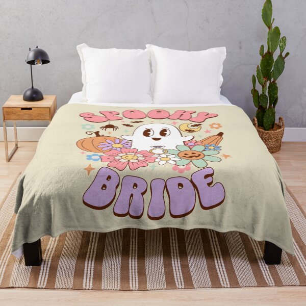 Item preview, Spooky Bride Kawaii Ghost Retro Halloween Preppy Aesthetic designed and sold by PUFFYP.