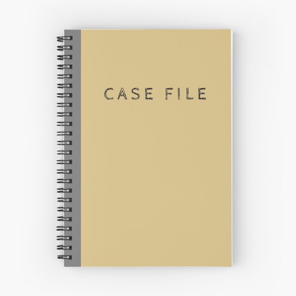 Item preview, Case File Notebook designed and sold by JawsomeCreates.