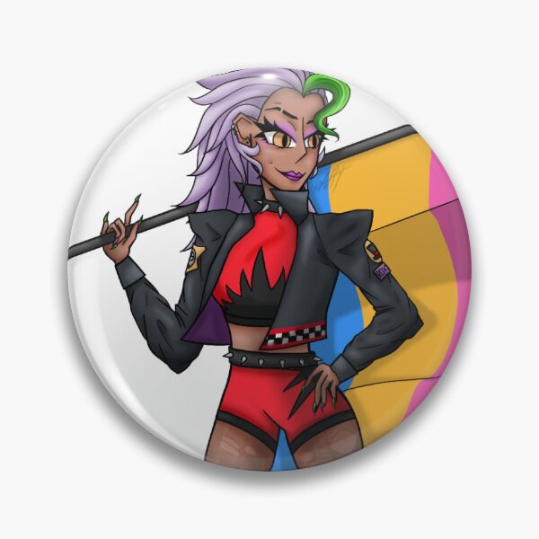 Artikelvorschau, Roxanne Wolf mit Pansexual Pride Flag entworfen und verkauft von Saltys-Market.