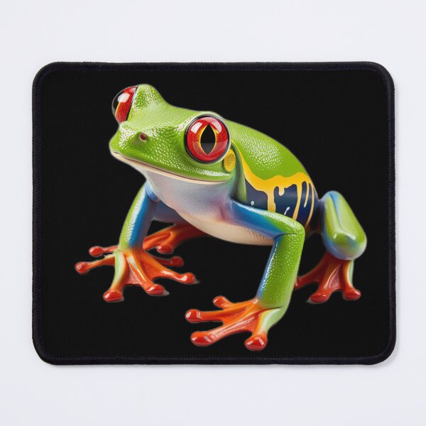 Item preview, Happy Red-eyed Tree Frog designed and sold by DaftTurtle.