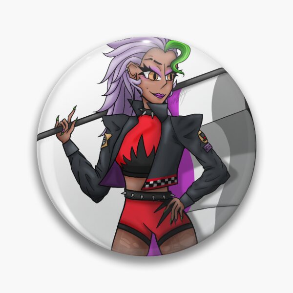 Artikelvorschau, Roxanne Wolf mit Asexual Pride Flag entworfen und verkauft von Saltys-Market.