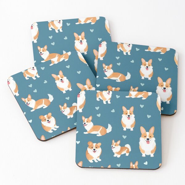 Item preview, Happy Corgi Pattern designed and sold by JDWCreations.