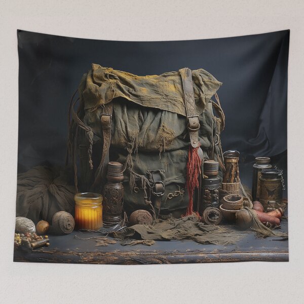 Item preview, Travelers Satchel w Various Sundries designed and sold by Peter LOPEZ.