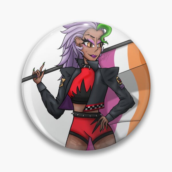 Artikelvorschau, Roxanne Wolf mit Lesben-Pride-Flagge entworfen und verkauft von Saltys-Market.