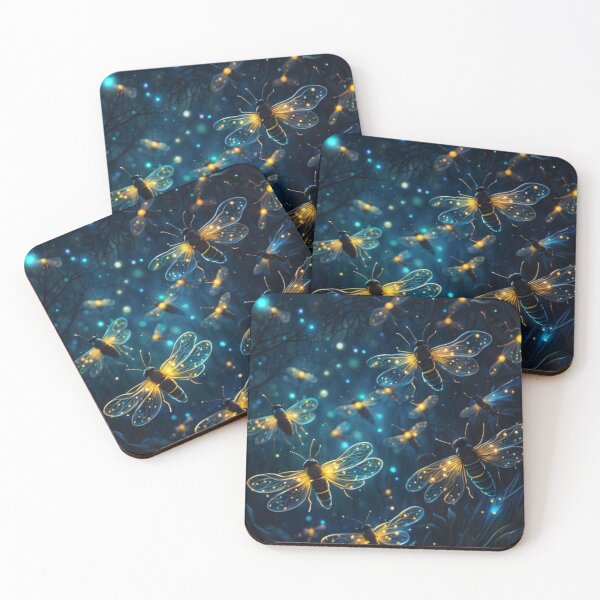 Item preview, Glowing Fireflies Symphony designed and sold by WearWolfDesigns.