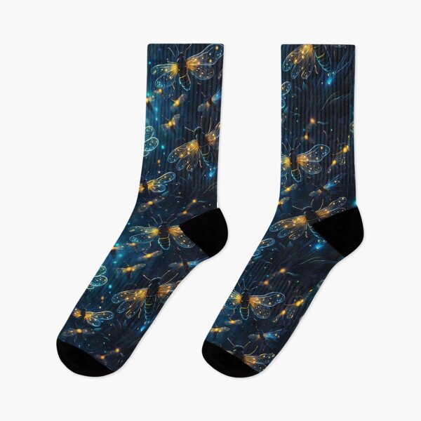 Item preview, Glowing Fireflies Symphony designed and sold by WearWolfDesigns.