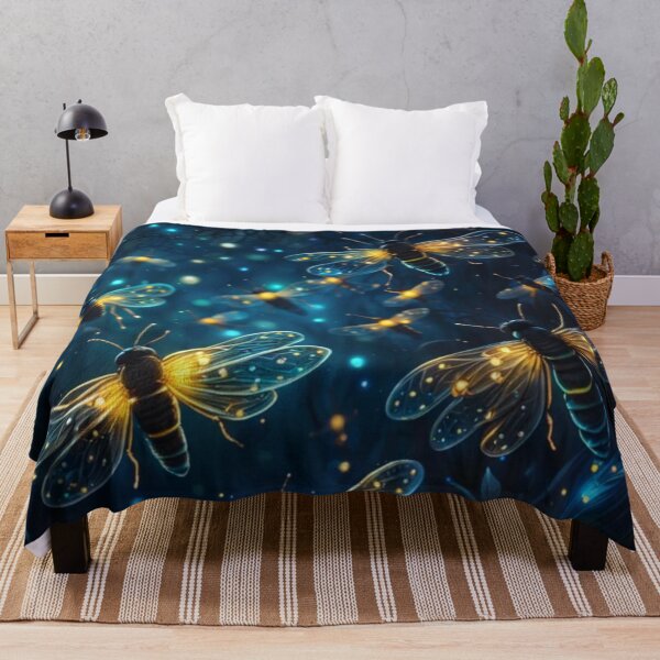 Item preview, Glowing Fireflies Symphony designed and sold by WearWolfDesigns.