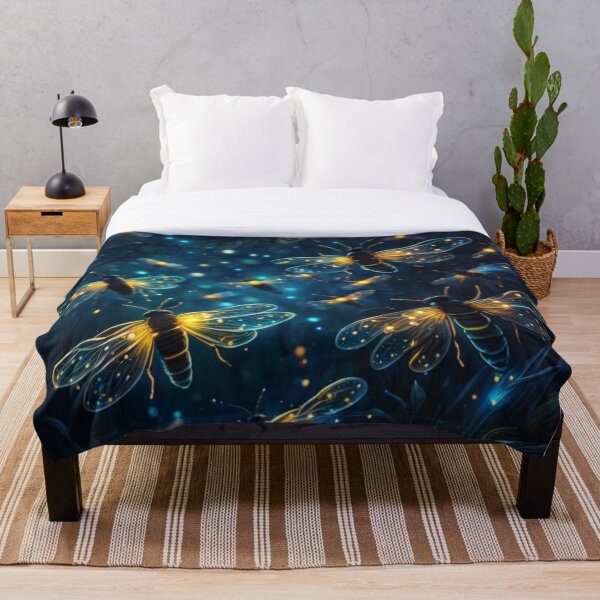 Item preview, Glowing Fireflies Symphony designed and sold by WearWolfDesigns.