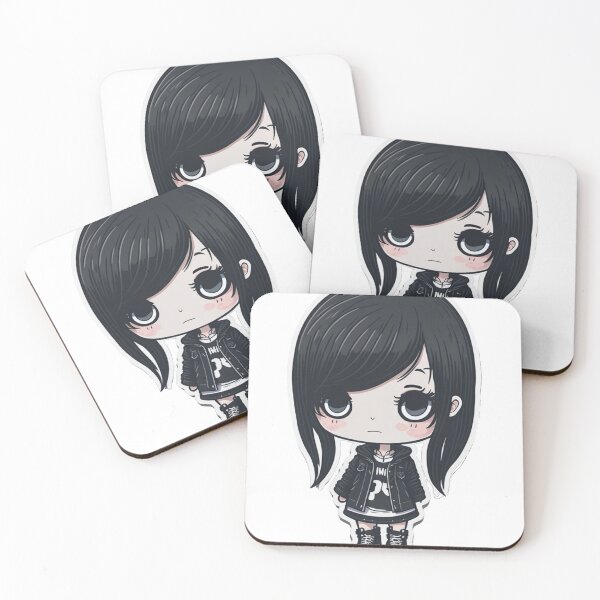 Item preview, Cute emo girl designed and sold by Majkel & Majkel.
