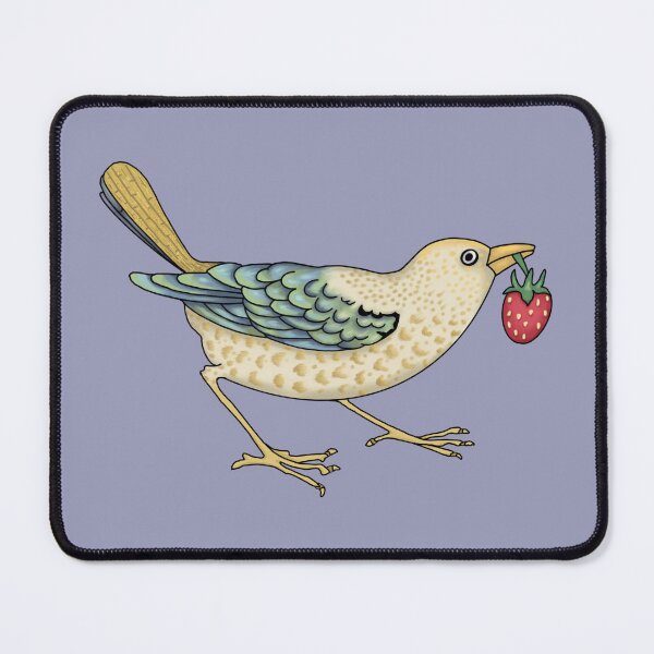 Item preview, Strawberry Thief Bird designed and sold by Sharilea.