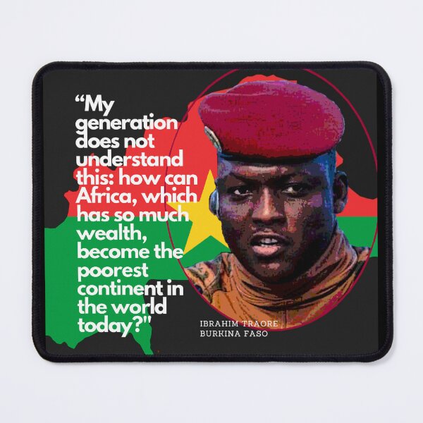 Item preview, Ibrahim Traoré of Burkina Faso - Quote designed and sold by Tony Cisse.