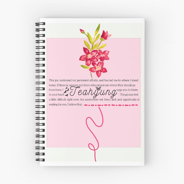 Item preview, BTS Taehyung Birth Flower Series + Motivational Quotes designed and sold by Gotspringdayluv.