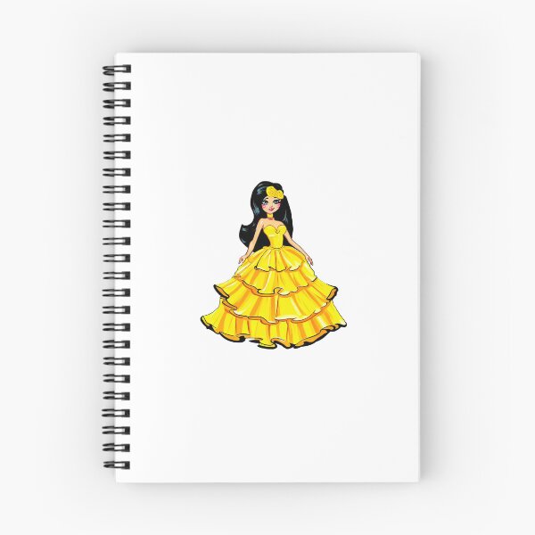 Aperçu de l'œuvre Robe Jaune Princesse Fille créée et vendue par VictoriaFinland.