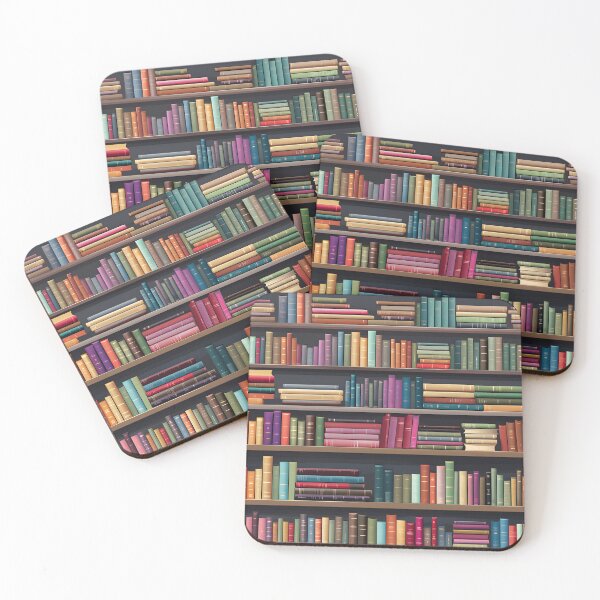 Item preview, Colorful Bookshelves designed and sold by JDWCreations.