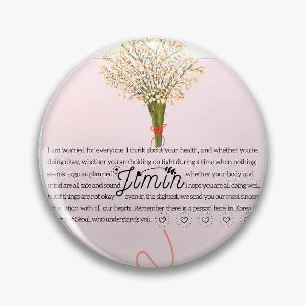 Item preview, BTS Jimin Birth Flower Series + Motivational Quotes designed and sold by Gotspringdayluv.
