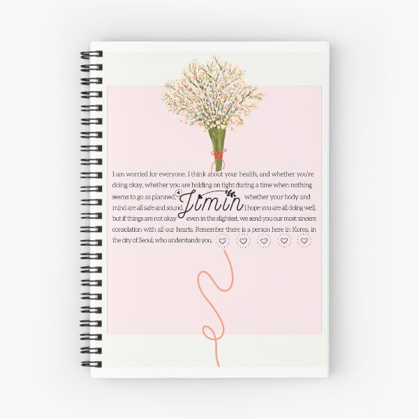Item preview, BTS Jimin Birth Flower Series + Motivational Quotes designed and sold by Gotspringdayluv.