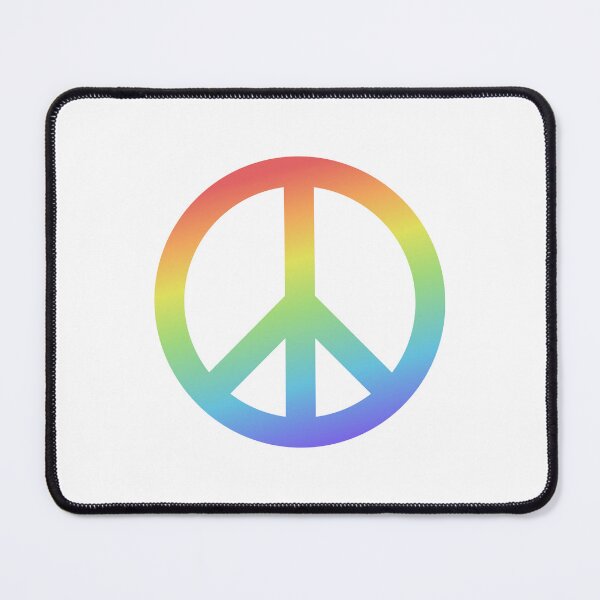 Item preview, Symbol of Peace. Rainbow Gradient Design designed and sold by AnnaVioletStore.