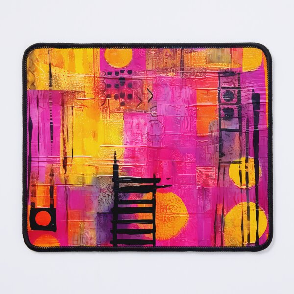 Item preview, "Threaded Essence: Abstract Fusion of Elements" designed and sold by Art-Vortex-fr.