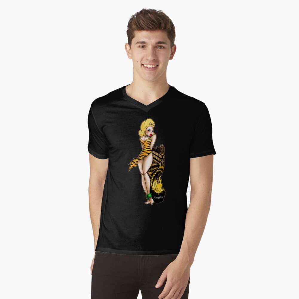 Item preview, V-Neck T-Shirt designed and sold by gWebberArts.