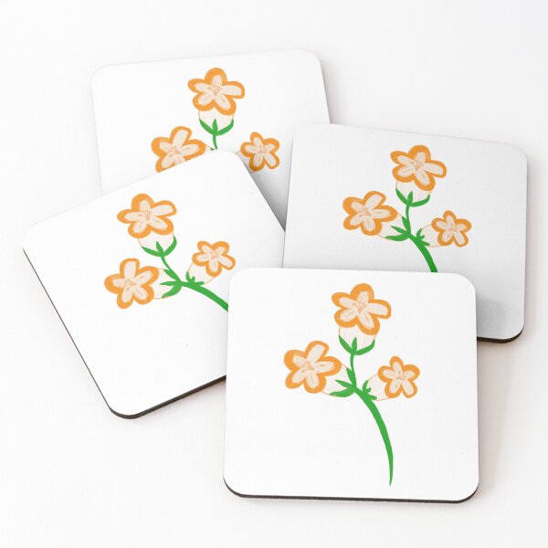 Item preview, Orange bell flowers designed and sold by kaylee-castillo.